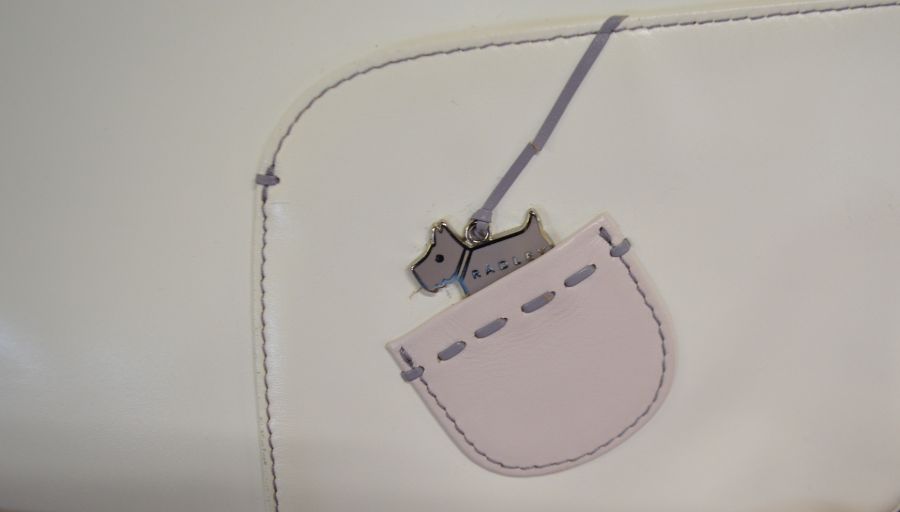 2 Radley bags with the dust bags, including one white and one blue - Image 2 of 2
