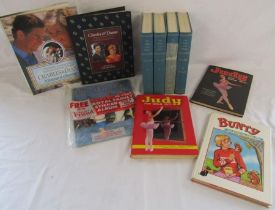 Stuart Miall The World of Children Collection, Judy and Bunty annuals, Charles and Diana books and a
