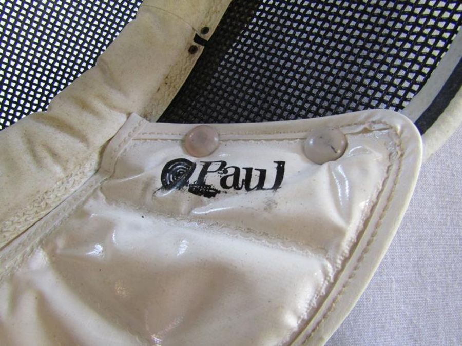 Leon Paul fencing epee's and Paul mask also includes glove (inner deteriorated) - Image 2 of 6