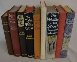 9 first edition books: The Sea Change (1959) by Elizabeth Jane Howard, Return To Peyton Place (1960)