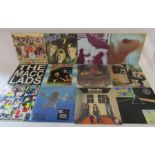 Collection of vinyl lp records includes Nirvana 'Nevermind', The Police, Pink Floyd and Rolling
