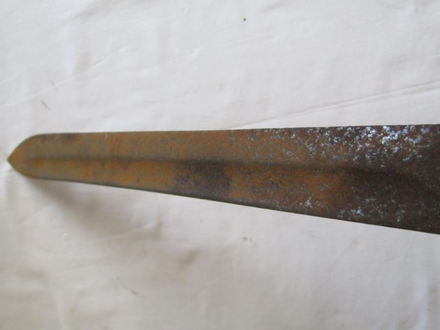 19th century Bayonet - blade measures approx. 36cm - Image 8 of 8