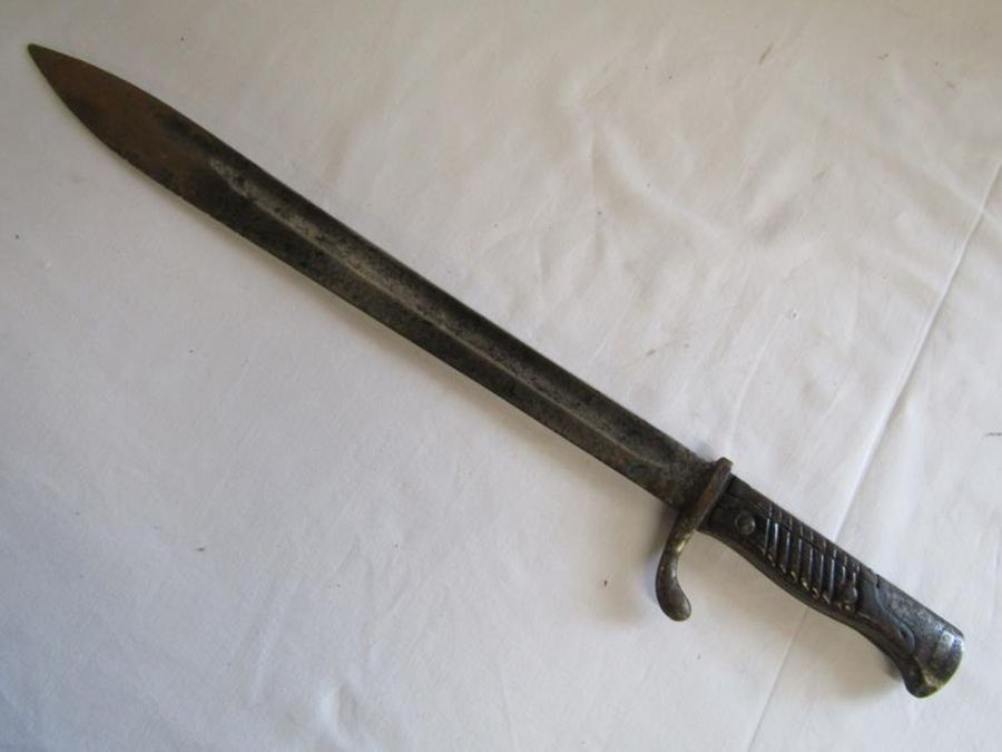 19th century Bayonet - blade measures approx. 36cm