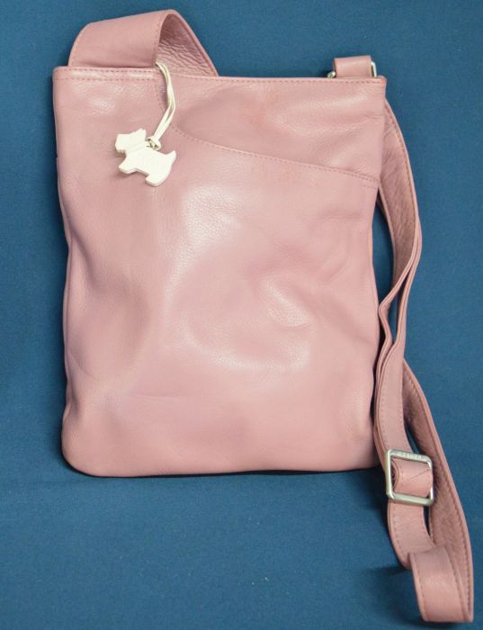 Red Radley handbag and a pink Radley cross body bag, both with dust bags - Image 3 of 3