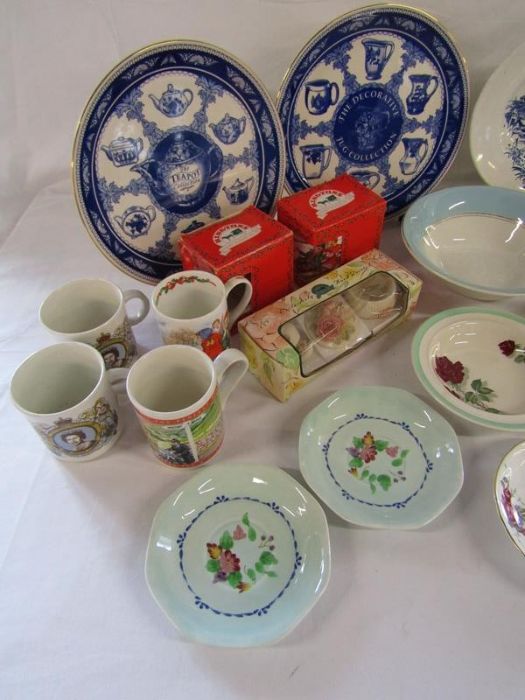 Collection of ceramics includes Ringtons plates and mugs, Enoch Wedgwood 'Countryside' plate, - Image 2 of 4