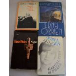 4 Edna O'Brien first edition books: August is a Wicked Month 1965, Casualties of Peace 1966, Night