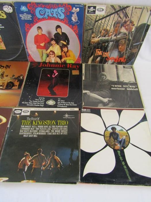 Collection of vinyl LP records - includes The Shadows, Cliff Richard, Marianne Faithful, lulu, - Image 9 of 17