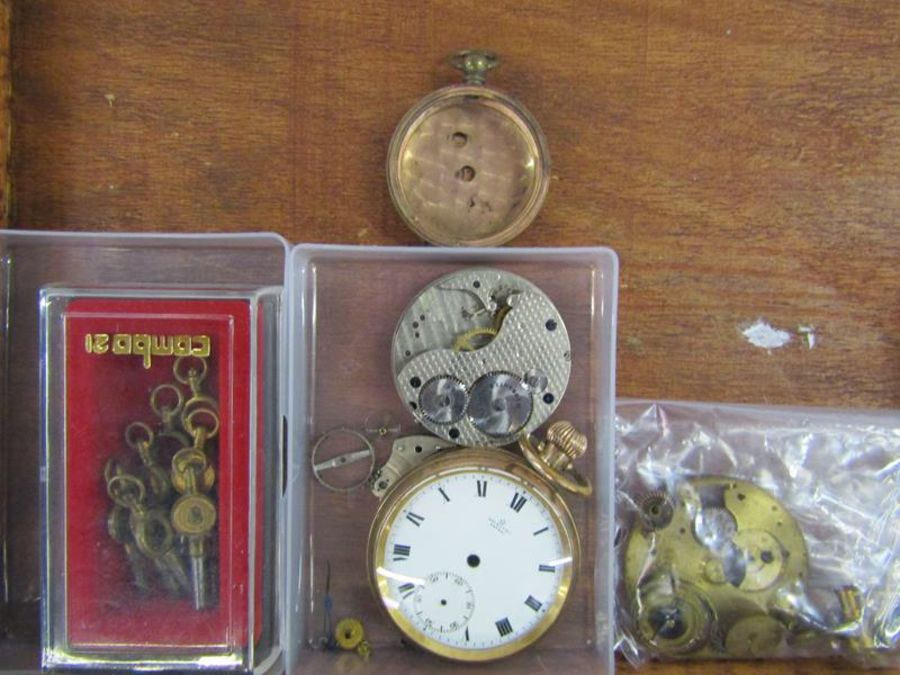 Collection of watch parts, tools and accessories - includes rubies, spring bars, crystals, - Image 10 of 19