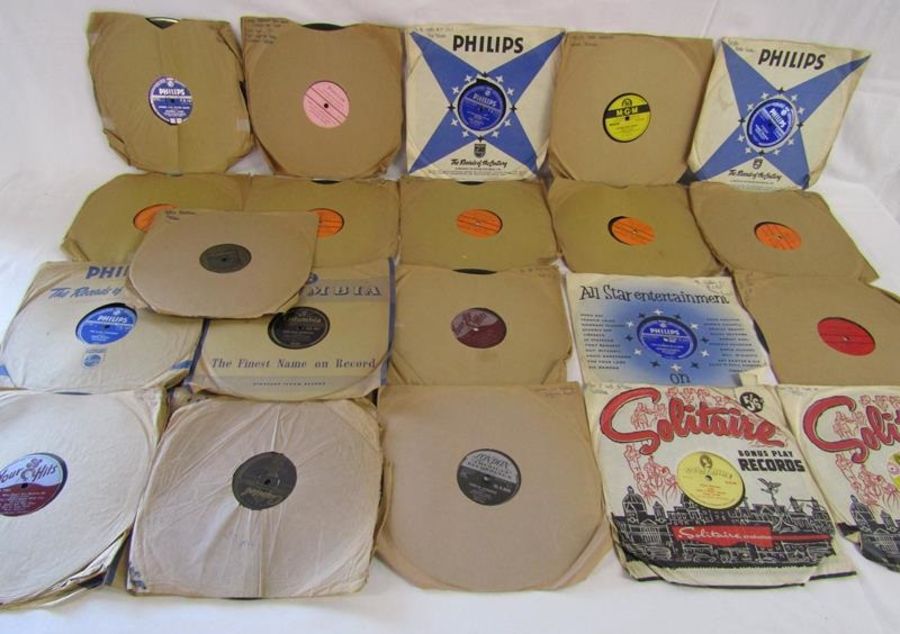 Collection of 78s records Frankie Vaughan, Unchained Melody, Johnny Ray, Ronnie Carroll, Nat King - Image 5 of 5