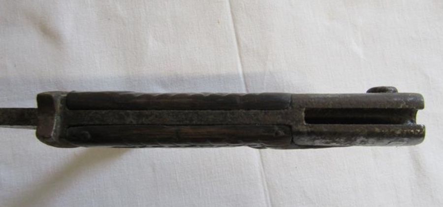 19th century Bayonet - blade measures approx. 36cm - Image 3 of 8