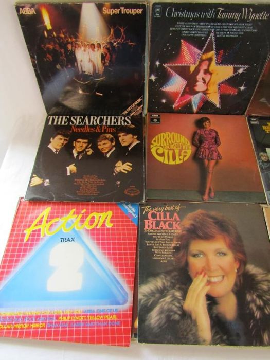 Collection of vinyl LP records - includes The Shadows, Cliff Richard, Marianne Faithful, lulu, - Image 7 of 17