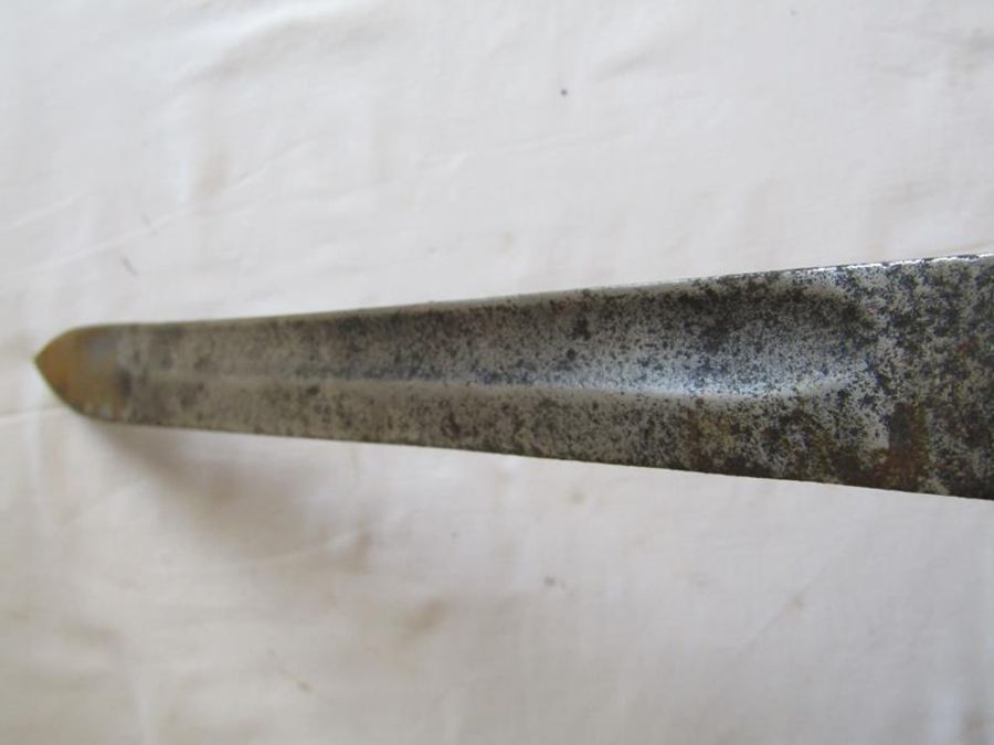19th century Bayonet - blade measures approx. 36cm - Image 7 of 8
