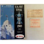 15th April 1989 Liverpool v Nottingham Forest at Hillsborough Stadium F.A Challenge Cup Semi-Final