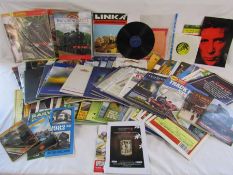 Collection of booklets, magazines and catalogues - Hornby, Link, Bachmann etc