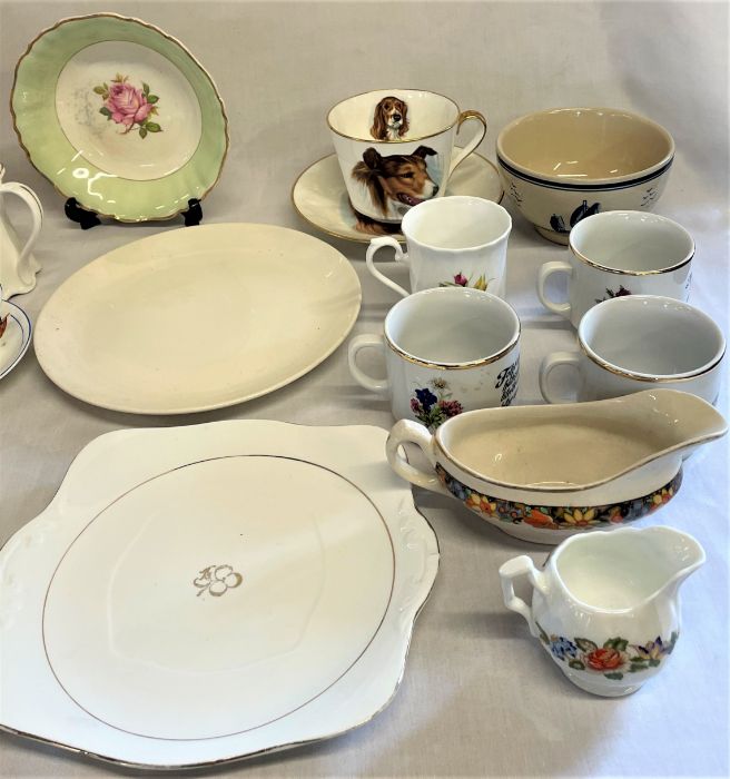 Selection of ceramics including royal memorabilia, plates, golden wedding anniversary cups and - Image 4 of 4