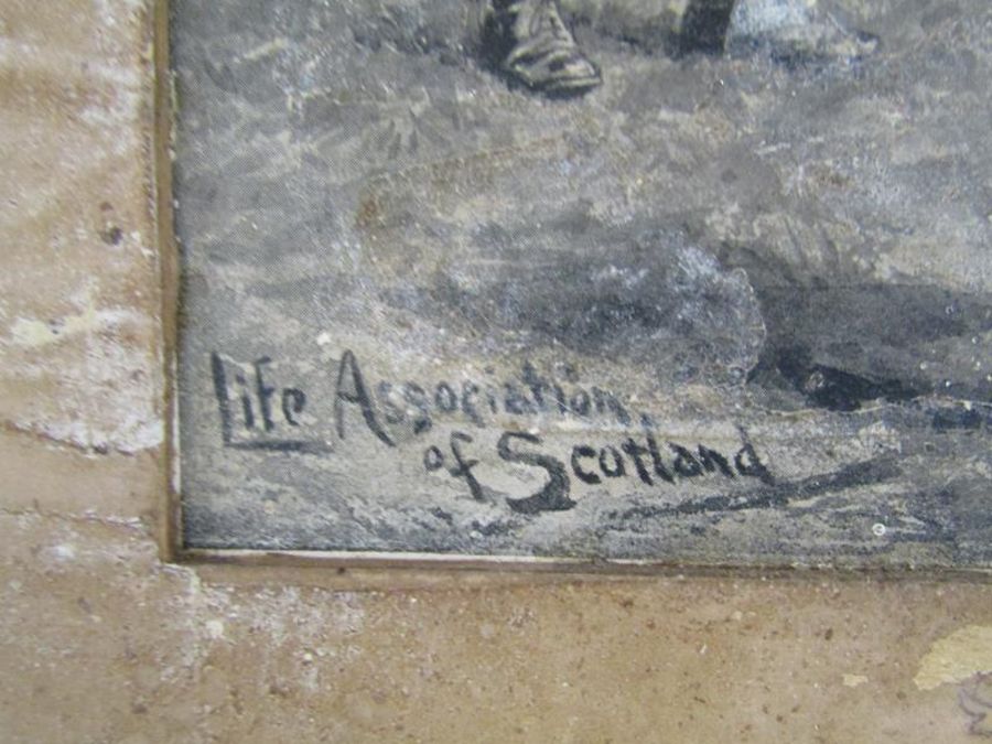 Michael Brown print - Life Association of Scotland 'Match at Byfleet' between Mr Horace G Hutchinson - Image 3 of 8