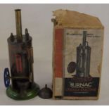 Burnac steam engine with box