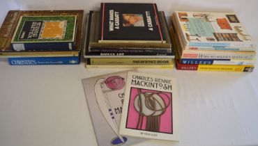 Selection of antiques reference books, including Millers, Christie's Review of The Season 1986,