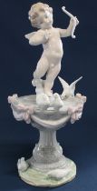 LLadro figurine "Fountain of Love", No 6458, boxed, 28cm h x 13cm w