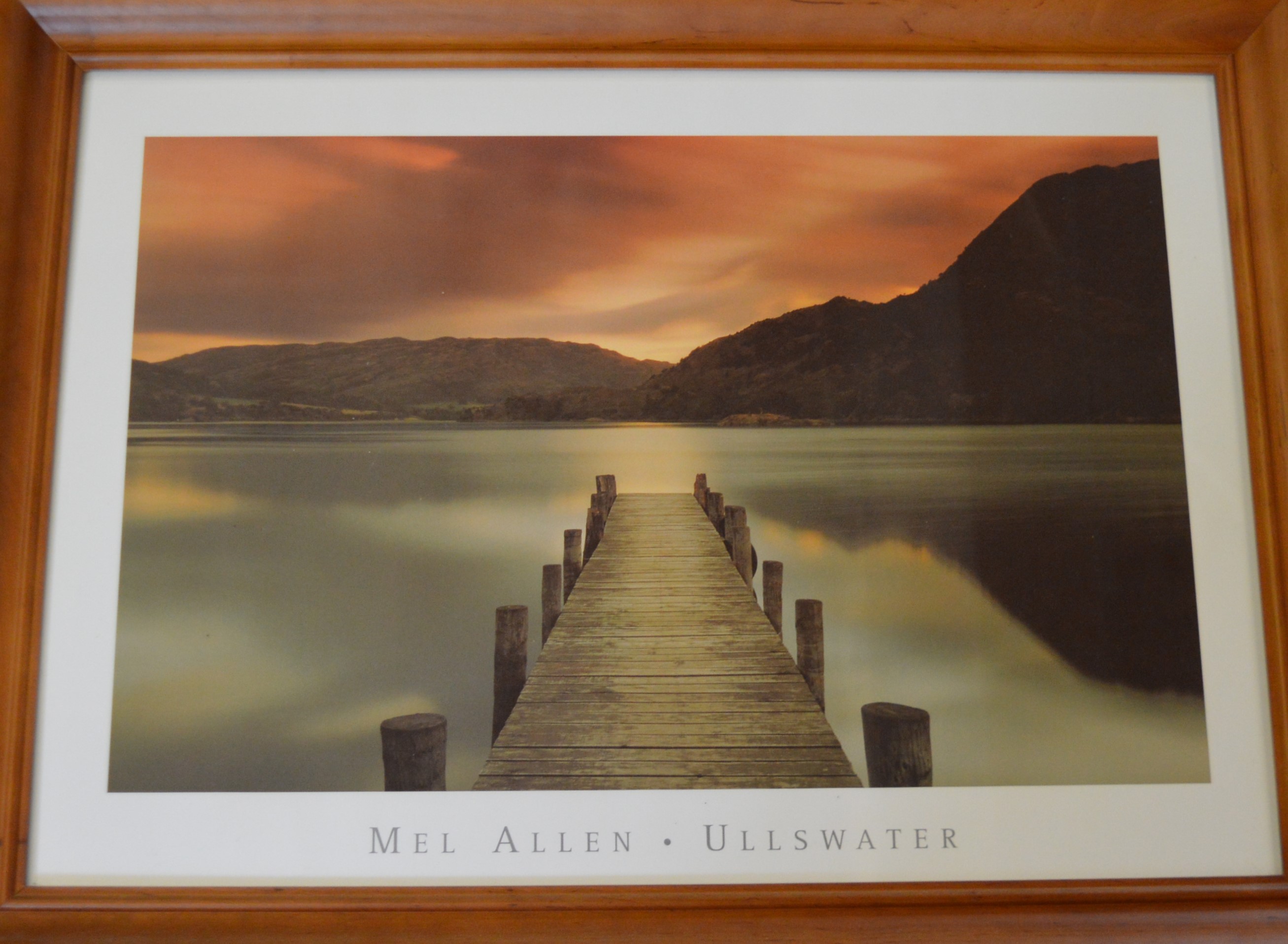 3 prints, including Sailing Barges, Thames Estuary and Mel Allen, Ullswater - Image 3 of 4