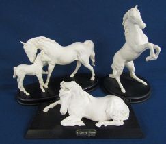 3 Royal Doulton 'Spirit of' horses - Affection - Wild - Peace