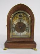 Winterhalder repeater bracket clock - approx. 32cm x 22cm x 17cm