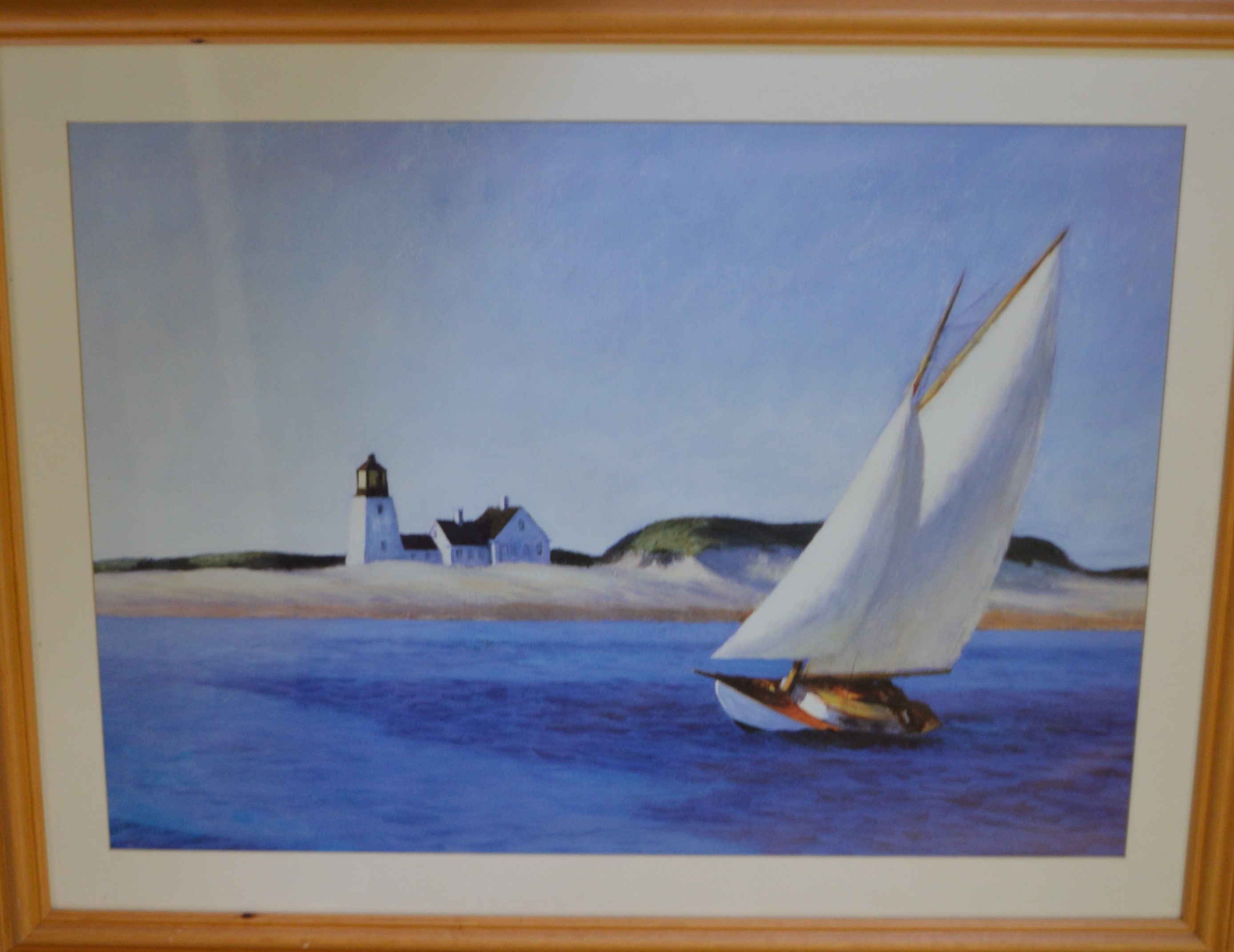 3 prints, including Sailing Barges, Thames Estuary and Mel Allen, Ullswater - Image 4 of 4