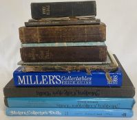 Selection of books including Miller's Collectables, Modern Collector's Dolls by Patricia R. Smith,
