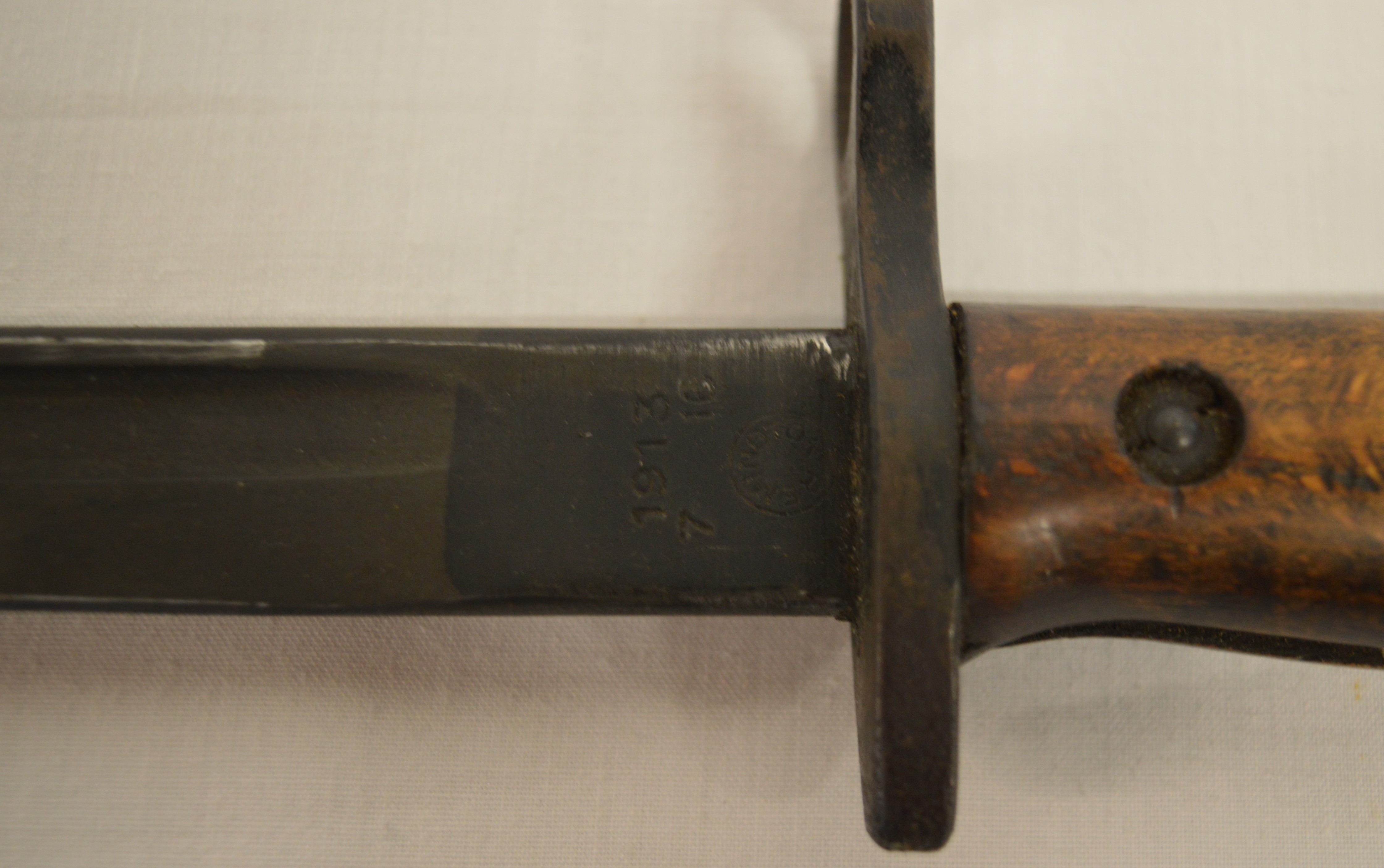1913 7 16 Remington bayonet with scabbard - Image 4 of 4