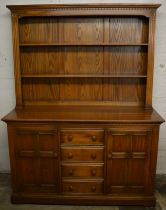 Ercol dresser, H190cm x W145cm x D53cm