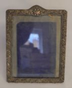 Edwardian silver photo frame Birmingham 1904. 24cm by 18cm