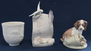 LLadro Collectors Society 1998 figurine "It Wasn't Me" No 7672,  "Art Brings Us Together" No