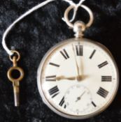 George Fowler of Horncastle silver case pocket watch. London 1870