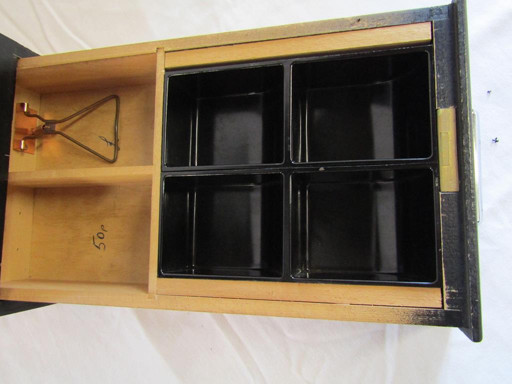 Adsit cash drawer with original adsit coin inserts - Image 5 of 6