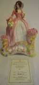 Compton & Woodhouse Royal Staffordshire Spring Enchantment figure with certificate