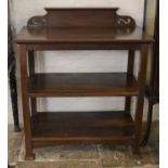 Victorian buffet/dumb waiter Ht 106cm W 92cm D 47cm