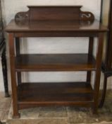 Victorian buffet/dumb waiter Ht 106cm W 92cm D 47cm