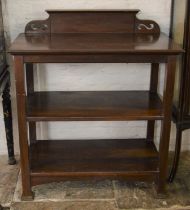 Victorian buffet/dumb waiter Ht 106cm W 92cm D 47cm