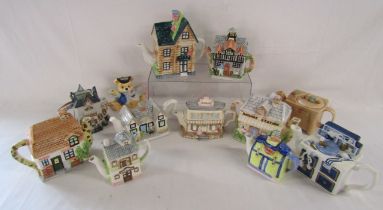 12 teapots includes The Village Greengrocer, Bell Golf Club Members only and railway station,