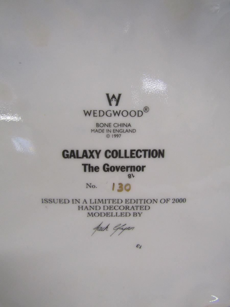 Wedgwood Galaxy Collection 'The Governor' limited edition 130/2000 (staff has been damaged near to - Image 13 of 17