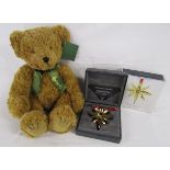 Georg Jensen 2012 Christmas mobile decoration & Harrods classic teddy bear