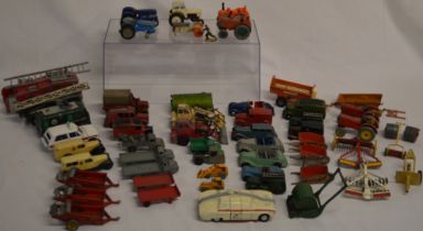 Quantity of Dinky diecast toys, consisting of various farming vehicles/machinery such as Field-