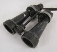 Barr & Stroud CF41 Glasgow & London binoculars with broad arrow mark - serial no. 83857