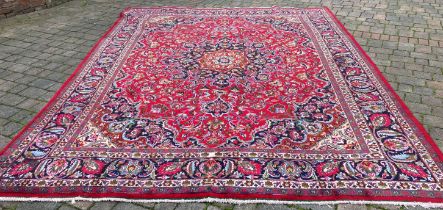 Thick pile fine woven Persian traditional design 387cm by 300cm