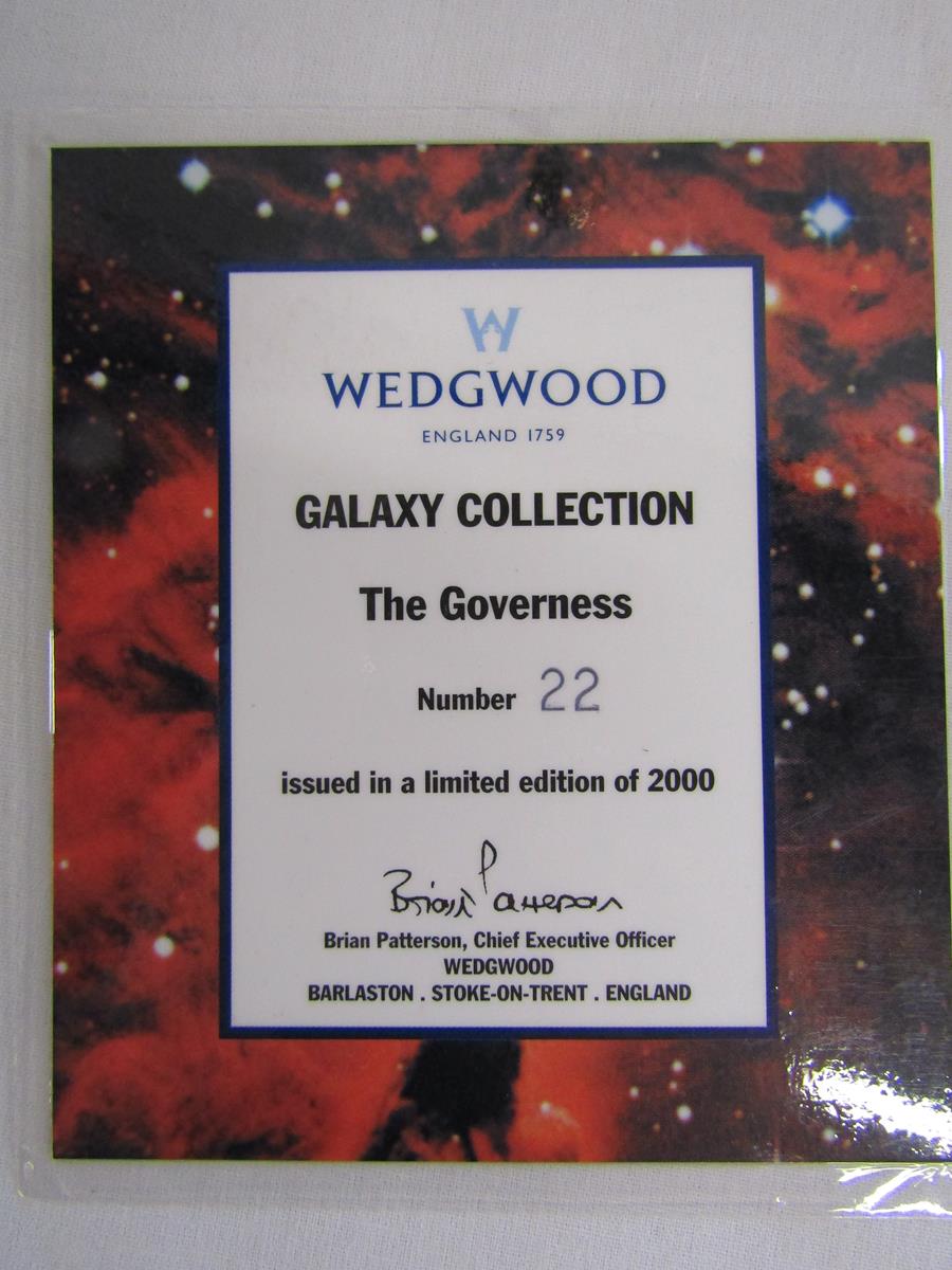 Wedgwood Galaxy Collection 'The Governor' limited edition 130/2000 (staff has been damaged near to - Image 2 of 17