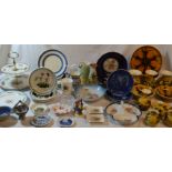 Large quantity of ceramics, including Alvingham potteries, Portmeirion, Wade, Wood & Sons, etc and a