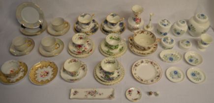 Ceramics including Wedgwood Clementine, Royal Albert, Royal Worcester, etc