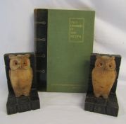 Two Centuries of ship building by Scotts at Greenock and a pair of wooden owl book ends