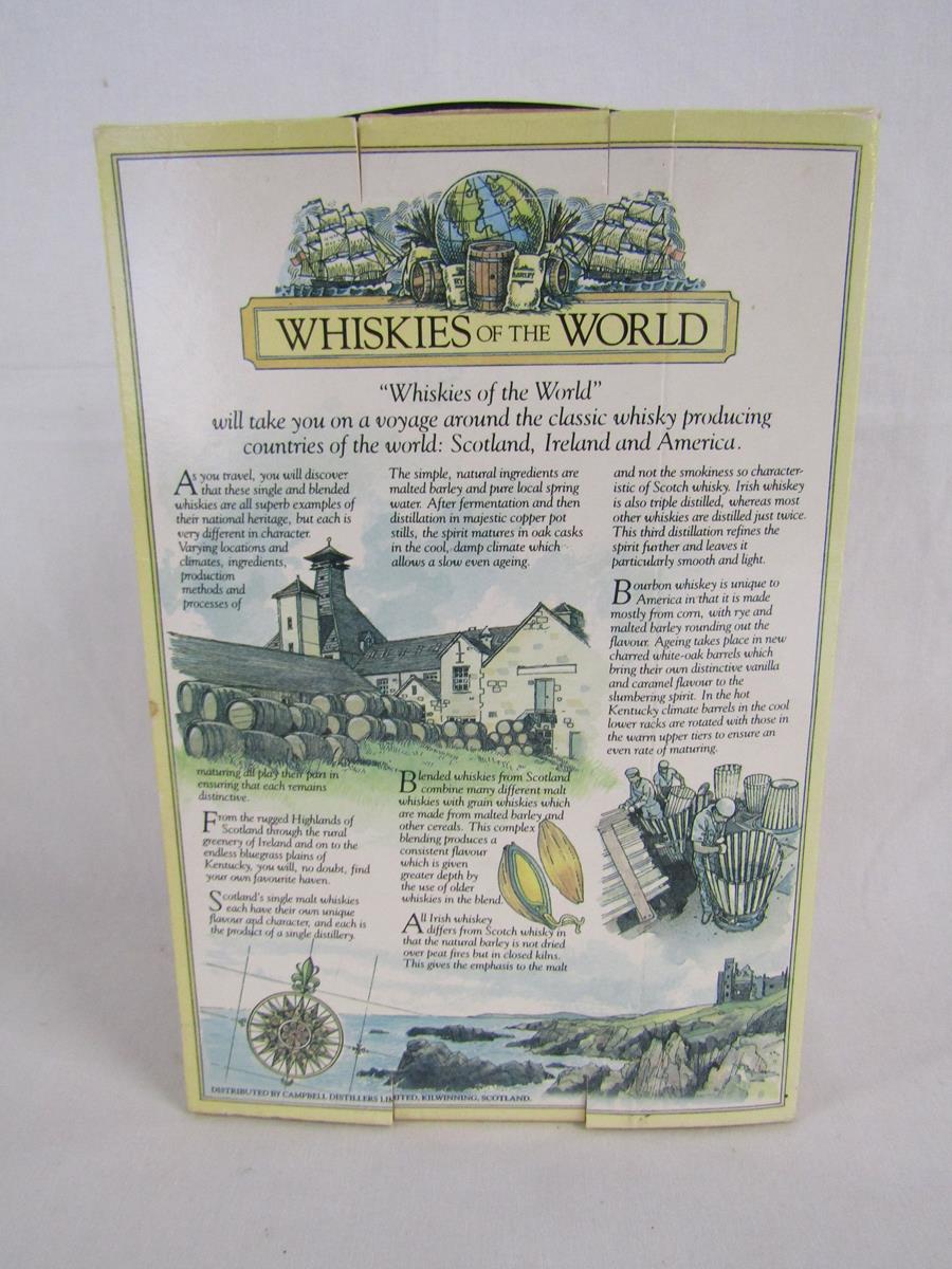 Whiskies of the World miniature whiskies set - Image 2 of 2