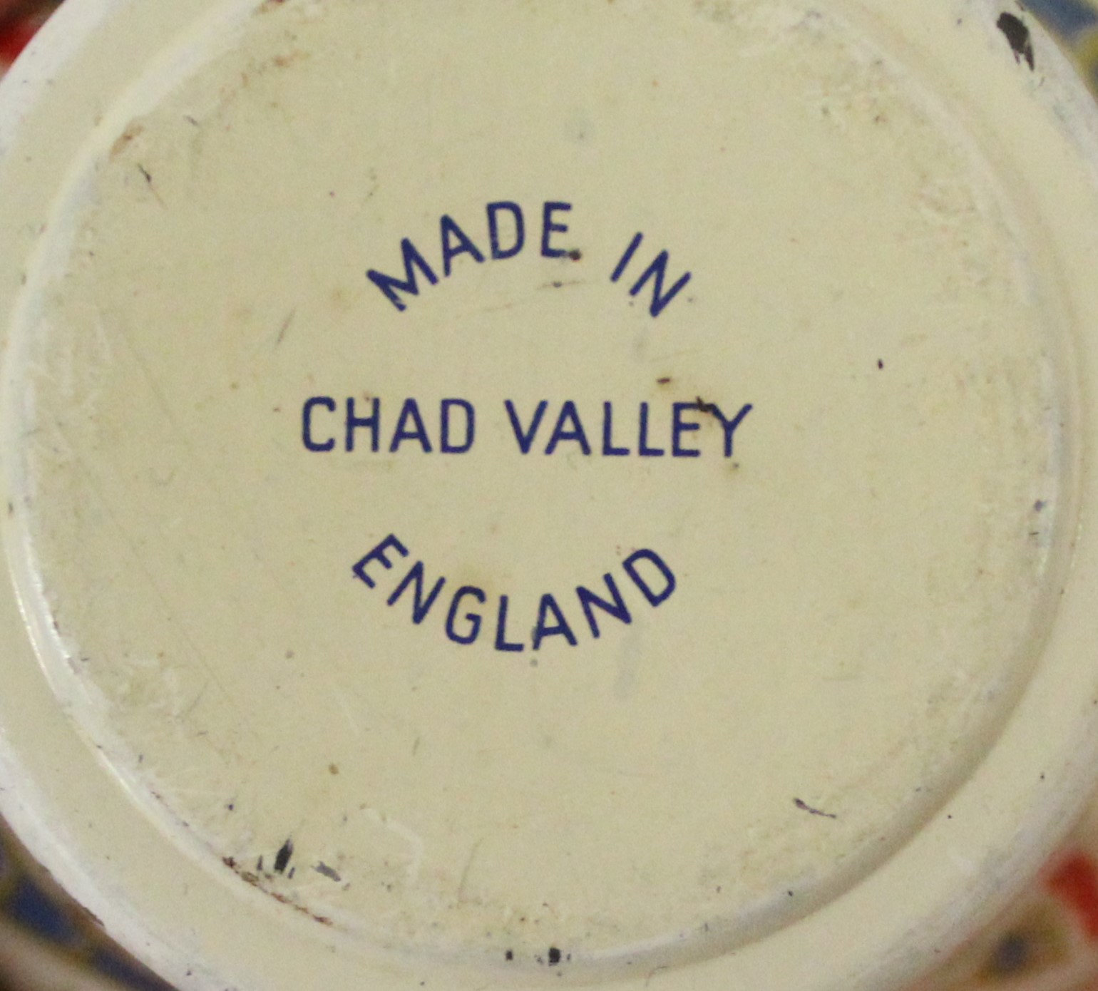 Miniature display cabinet with contents, Chad Valley child's tea cups and tray (some missing - Image 2 of 6